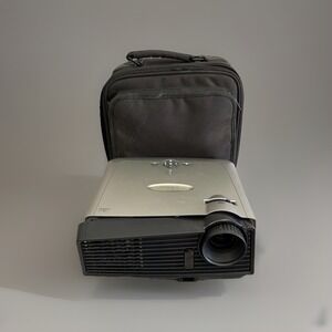 Optoma EP719 DLP Projector w/ Carrying Case Untested For Parts AS IS